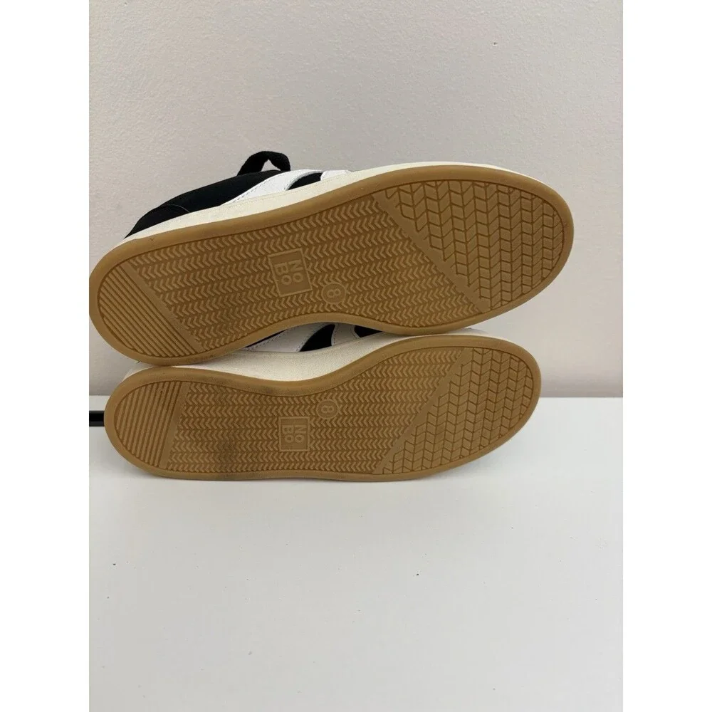 No Boundaries Women's Chunky Lace-Up Skate Sneakers Size 8 Memory foam lace-up